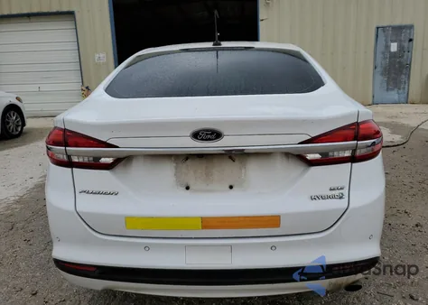 2018 Ford Fusion Se Hybrid from USA, damaged, VIN 3FA6P0LU2JR129806
